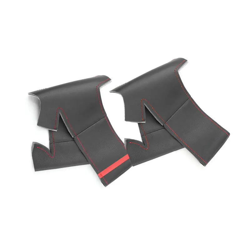 Car Interior Steering Wheel Cover Microfiber Leather Trim For Nissan Qashqai Rogue X-Trail Sentra 2007-2013 NV200 2010-2016