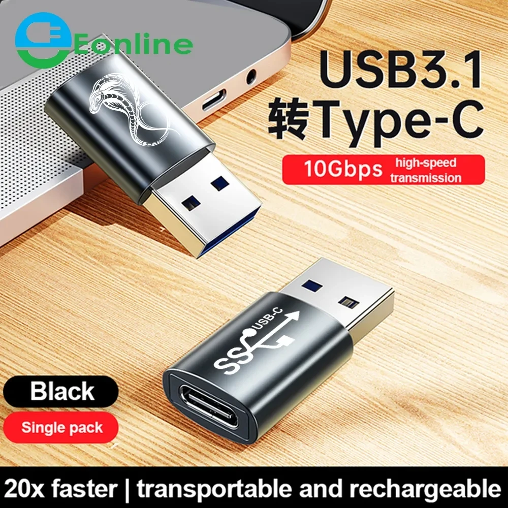

Eonline 3D USB OTG Adapter USB-A USB-C Male To Micro USB Type C Female Converter For Macbook Mobile Phone Connector OTG Adapte