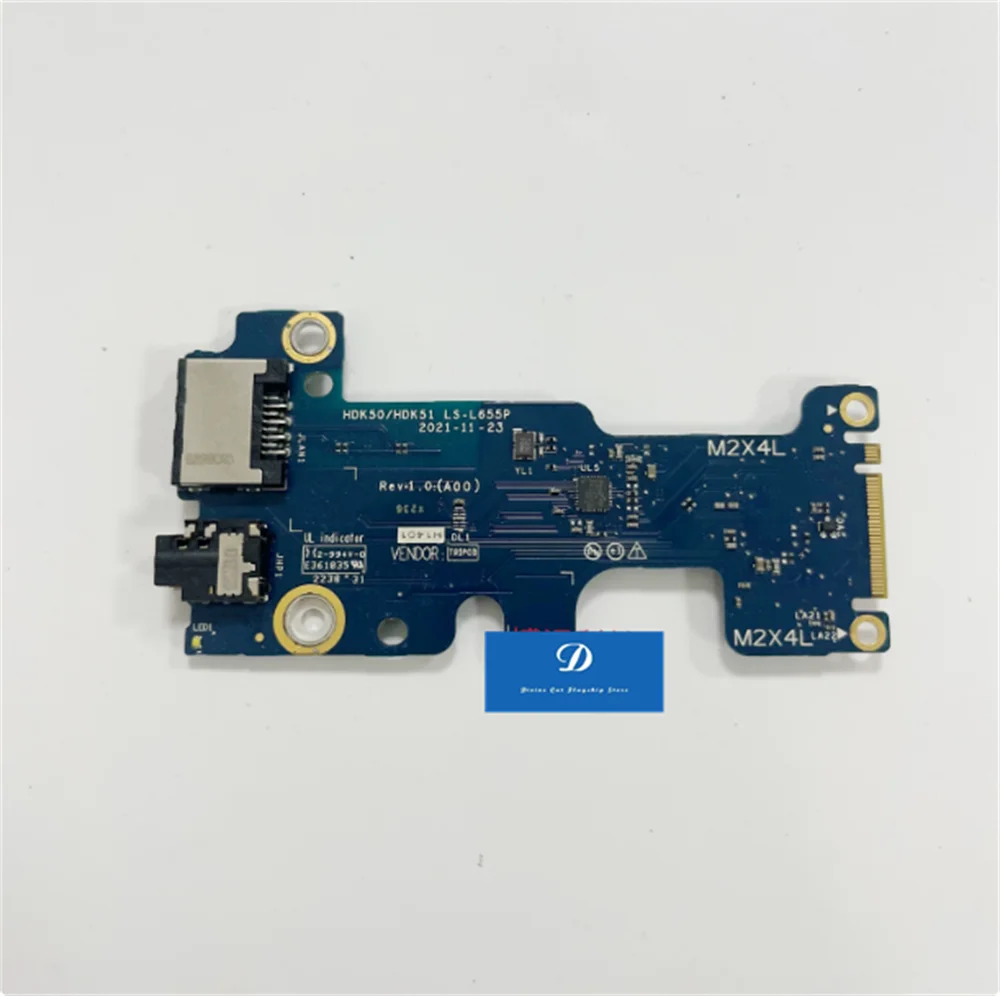 FOR Dell G15 5520 5521 G16 7620 Audio Network Port IO Board LS-L655P