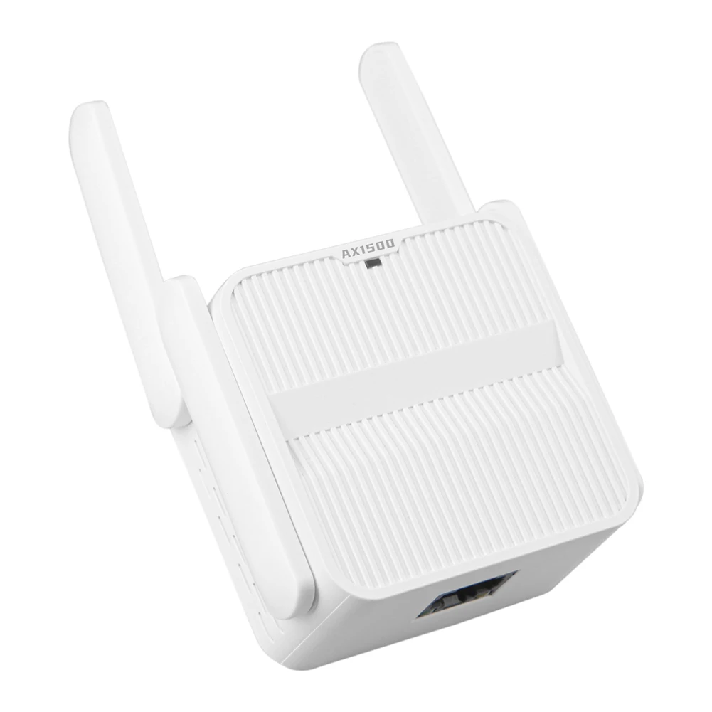 WiFi 6 Ripetitore Extender 1500Mbps WiFi 6 Range Extender Dual Band 2.4G/5GHz WiFi 6 Amplificatore 4 * 2dbi Antenne Amplificatore a lungo raggio