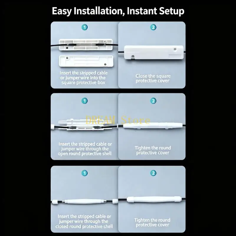 Heat-Shrink Opticals Fiber Splices Protector Box for Cable Installation Best Sale