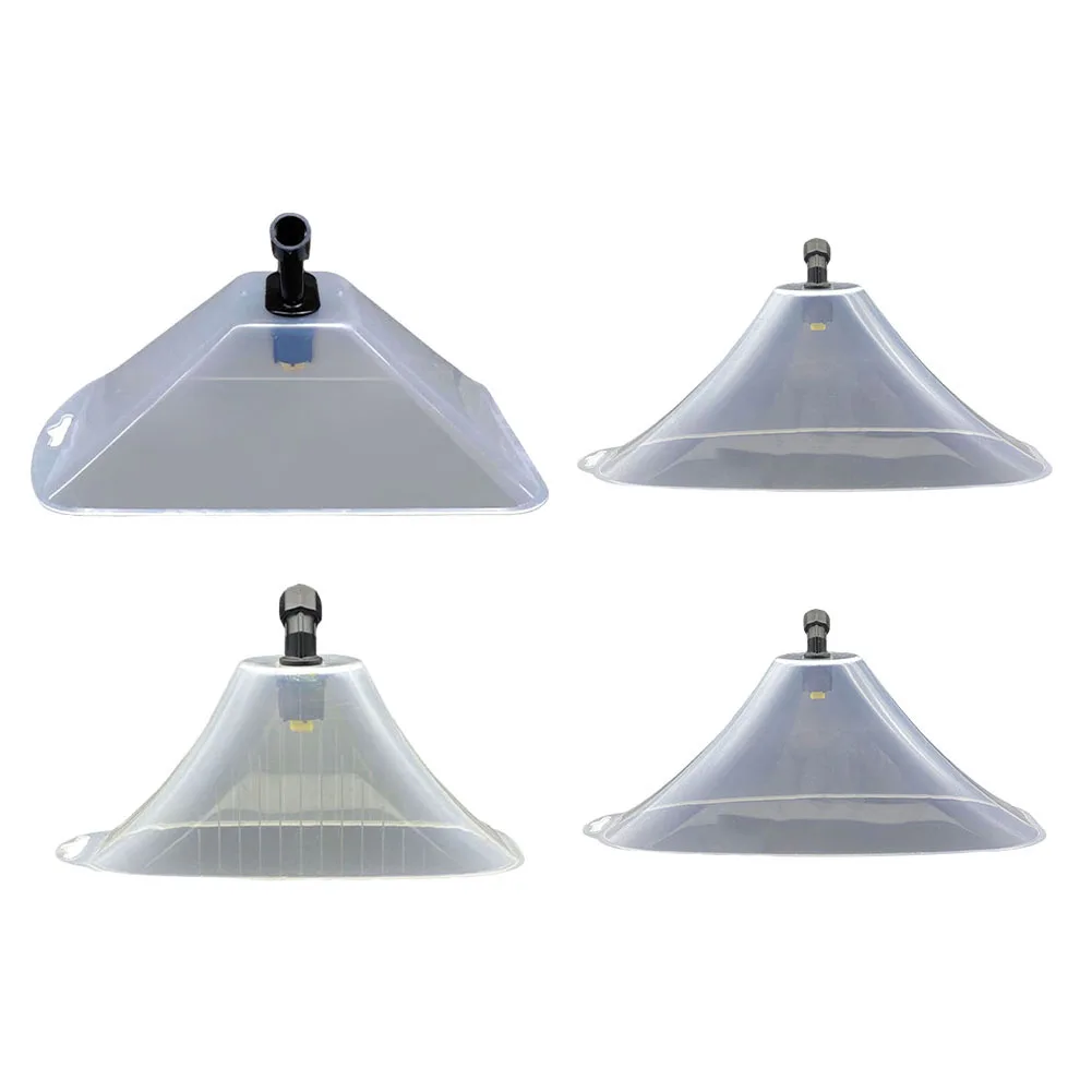 2PCS Power Sprayer Windproof Cover Single/double Head Sprayer Fan-type Spray Nozzle Wind Shield Agricultural Irrigation Supplies