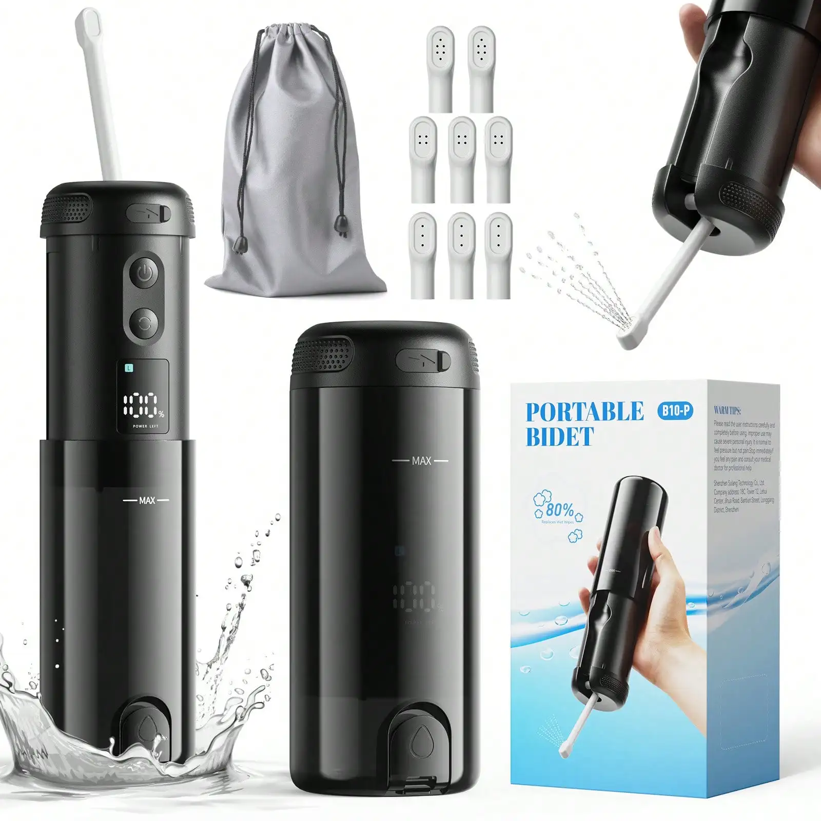 Maternal Female Private Parts Care Cleansing Anal Washer Body Cleansing Portable Perineal Washer
