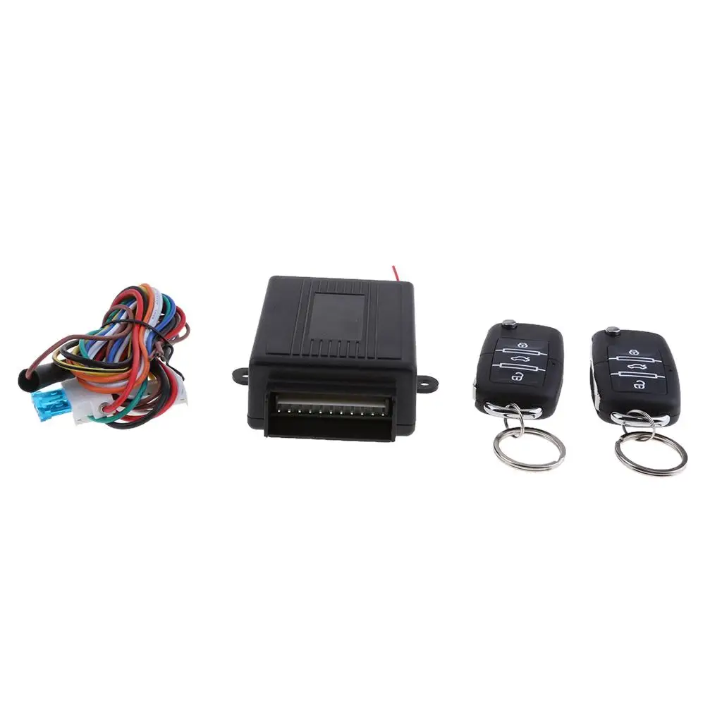 

Universal Car Door Keyless Entry System with Plastic Control Box Remote Locking for Vehicle Central Locking 12V