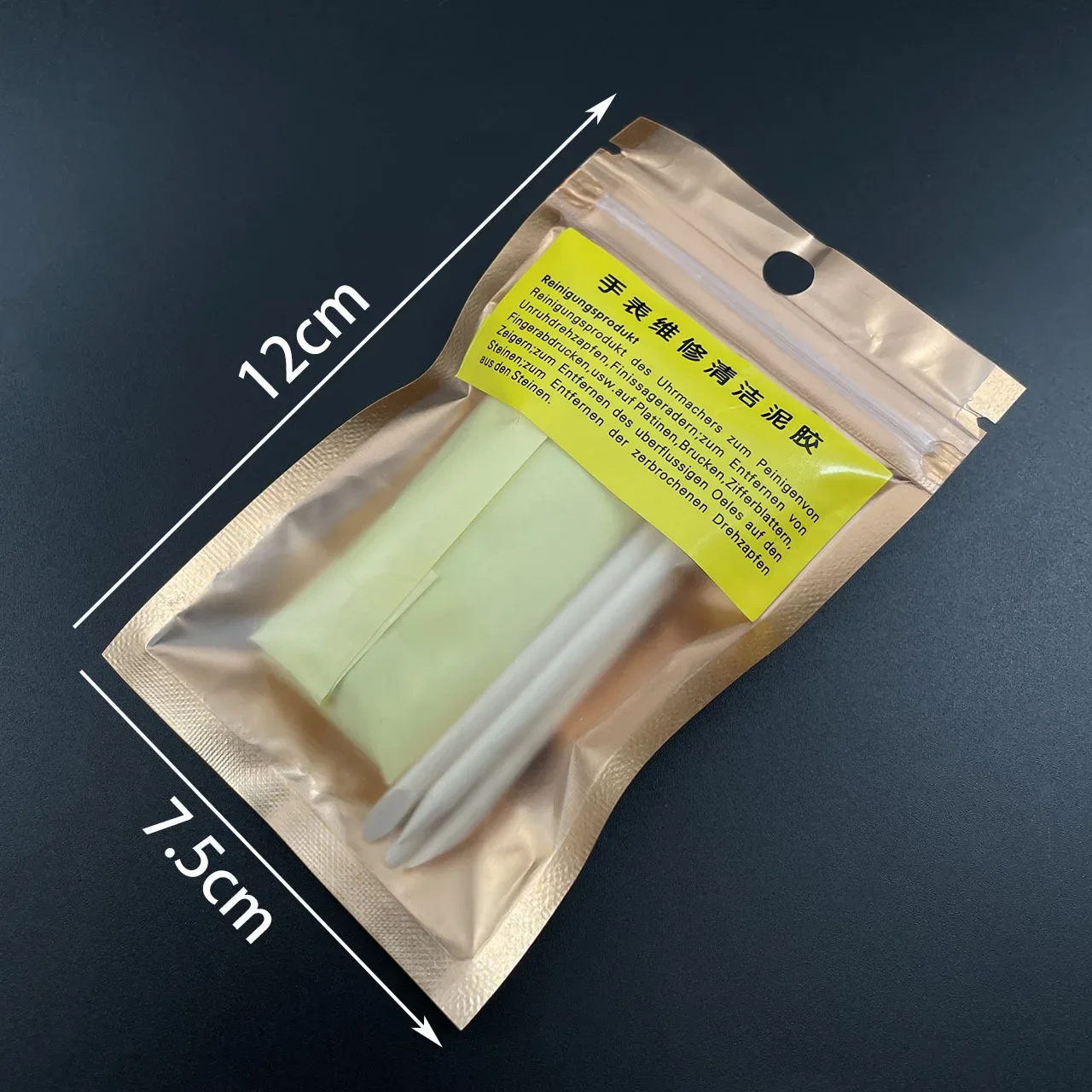 Cubierta de hoja antipolvo para reloj con bandeja, herramienta de reparación de movimiento de reloj, Protector de repuesto, herramientas de reparación de relojero, herramientas de joyería, 6 ranuras