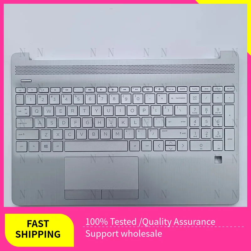 

XQ For HP 15T-DW 15S-DW 15S-DY 15S-DU Palmrest Cover Keyboard TouchPad L52155-001