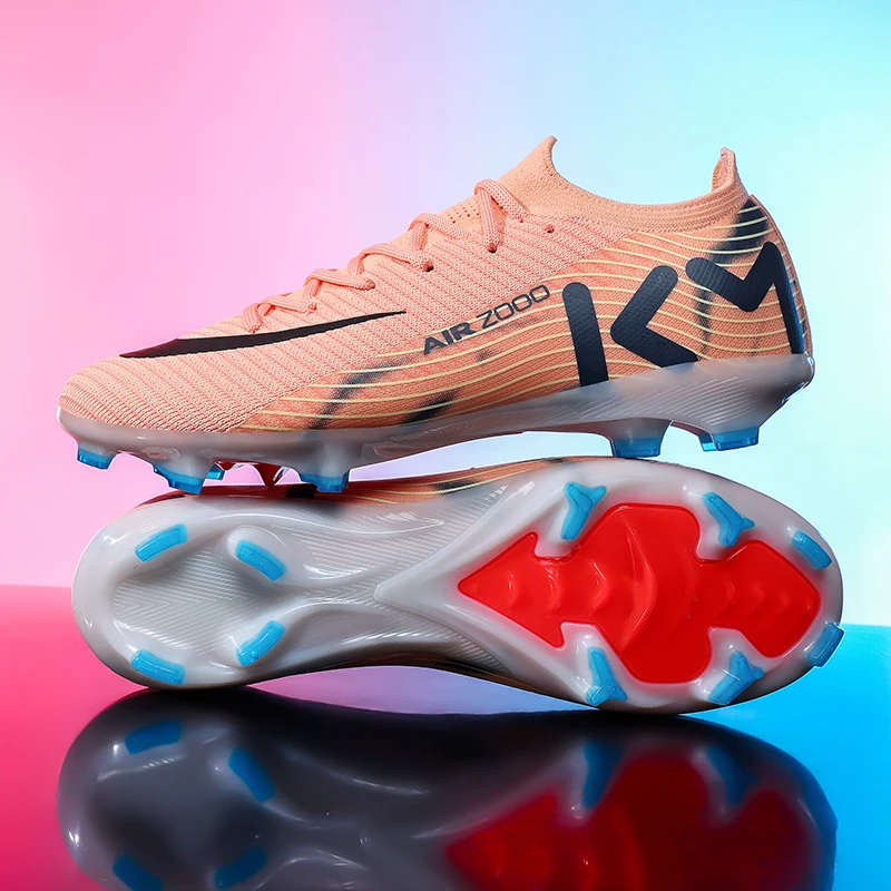 

Autumn Hot Selling Professional Adult Football Shoes Shock-absorbing and Comfortable Sports Shoes Balanced Support Nail Shoes