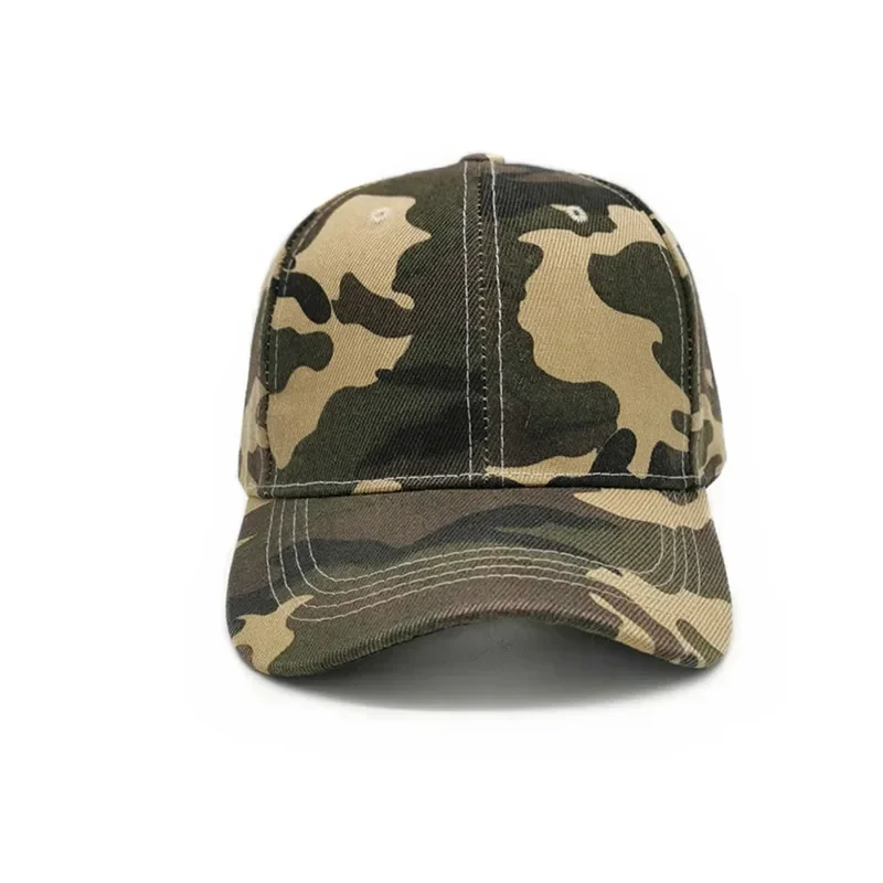 Casquette Peaked Cap Adjustable Camo Tactical Cap for Outdoor Sports Sunhat Baseball Cap Military Training Camo Hat Hunting Hats