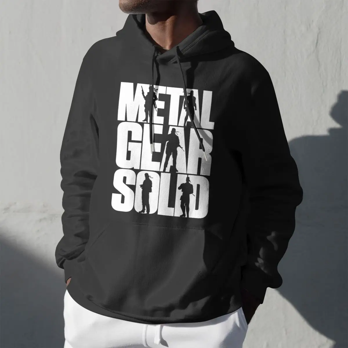 

Metal Gear Solid Hoodies Unisex Pocket Sweatshirt Graphic action game Hoodies Stylish Long Sleeve Shirts