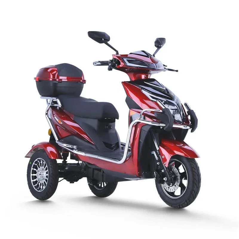 Three-wheeled electric motorcycle 800W-1000W high-speed electric motorcycle adult electric three-wheeled scooter