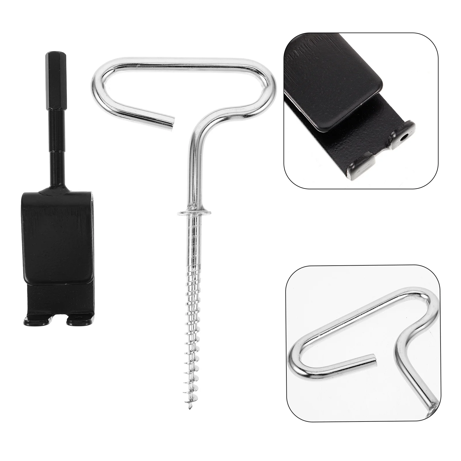 

1Set Ice Anchor Drilling Adapter Tool Kit Winter Tools Accessories Efficient Drilling Precise Placement Ice Anchor Tool