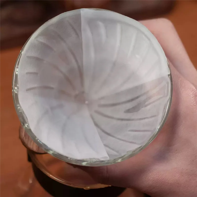 【Prijs-Drop!】Origami Cone Design Koffiefilterbeker Herbruikbare handgebrouwen koffiedruppelaarzeef met 155 mm filterpapier