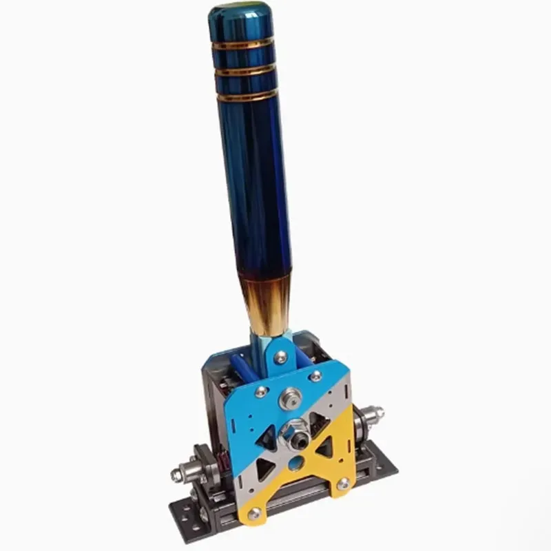Racing Game Simulator PC Sequential Shifter Gear Shifter for Base and Steering Wheels Colorful / Metal Color Version