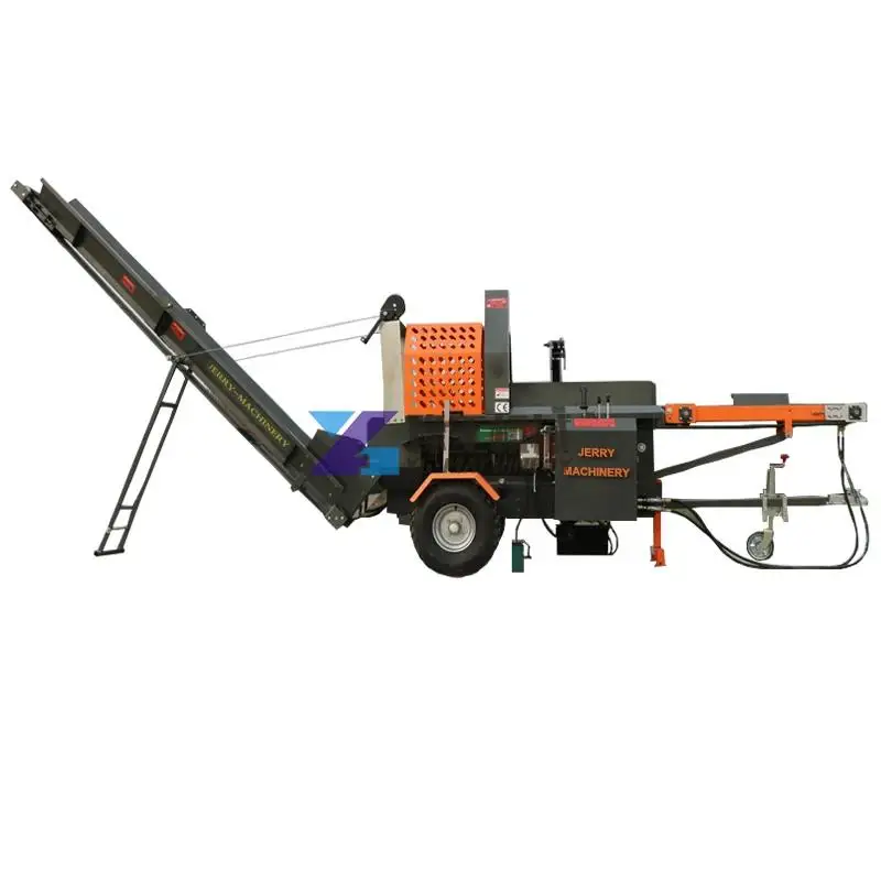 Log Splitter Firewood Processor Hydraulic Wood Cutting Log Splitter Machine