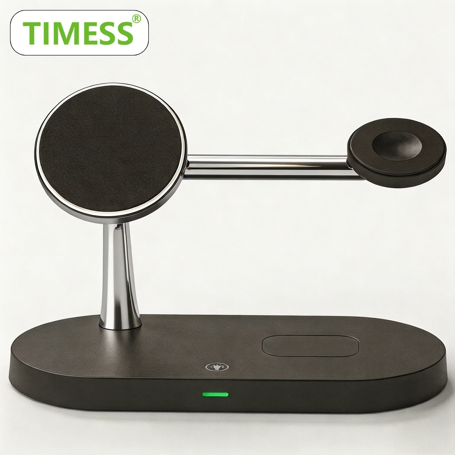 

TIMESS Fast Wireless Charging Station For iPhone17 16 15 14 PRO MAX For Apple Watch Series 11 10 9 For Airpods Wireless Charger