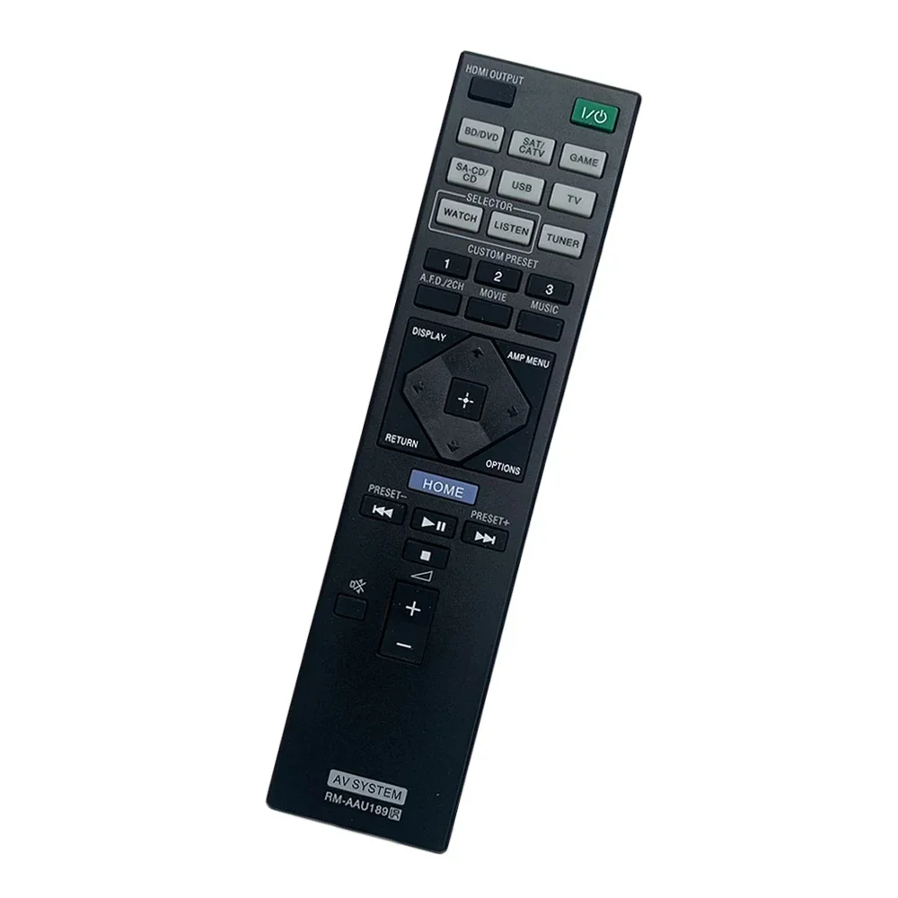 Replacement Remote Control For Sony RM-AAU189 RM-AAU190 STR-DH550 HT-CT350 STR-DH750 STR-DN850 STR-DN1050 AV A/V Receiver