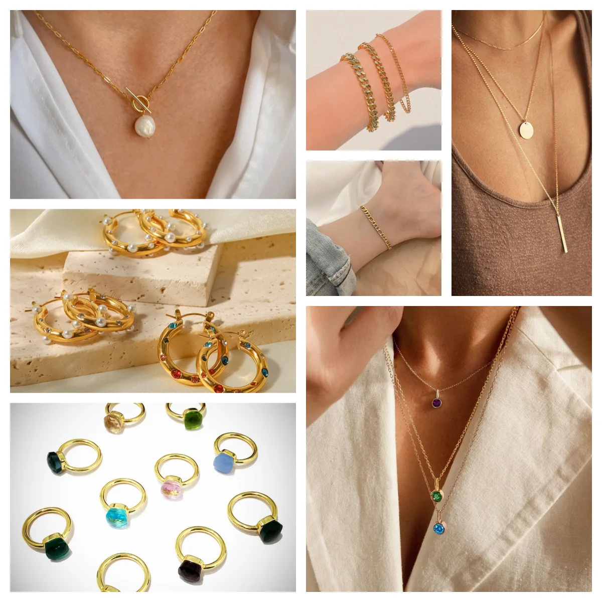 58cm Edelstahl Schlangenkette Halskette für Männer Gold Silber Farbe Minimalistischer Stabanhänger Choker Männlicher Punk-Schmuck Geschenk – Detail 1