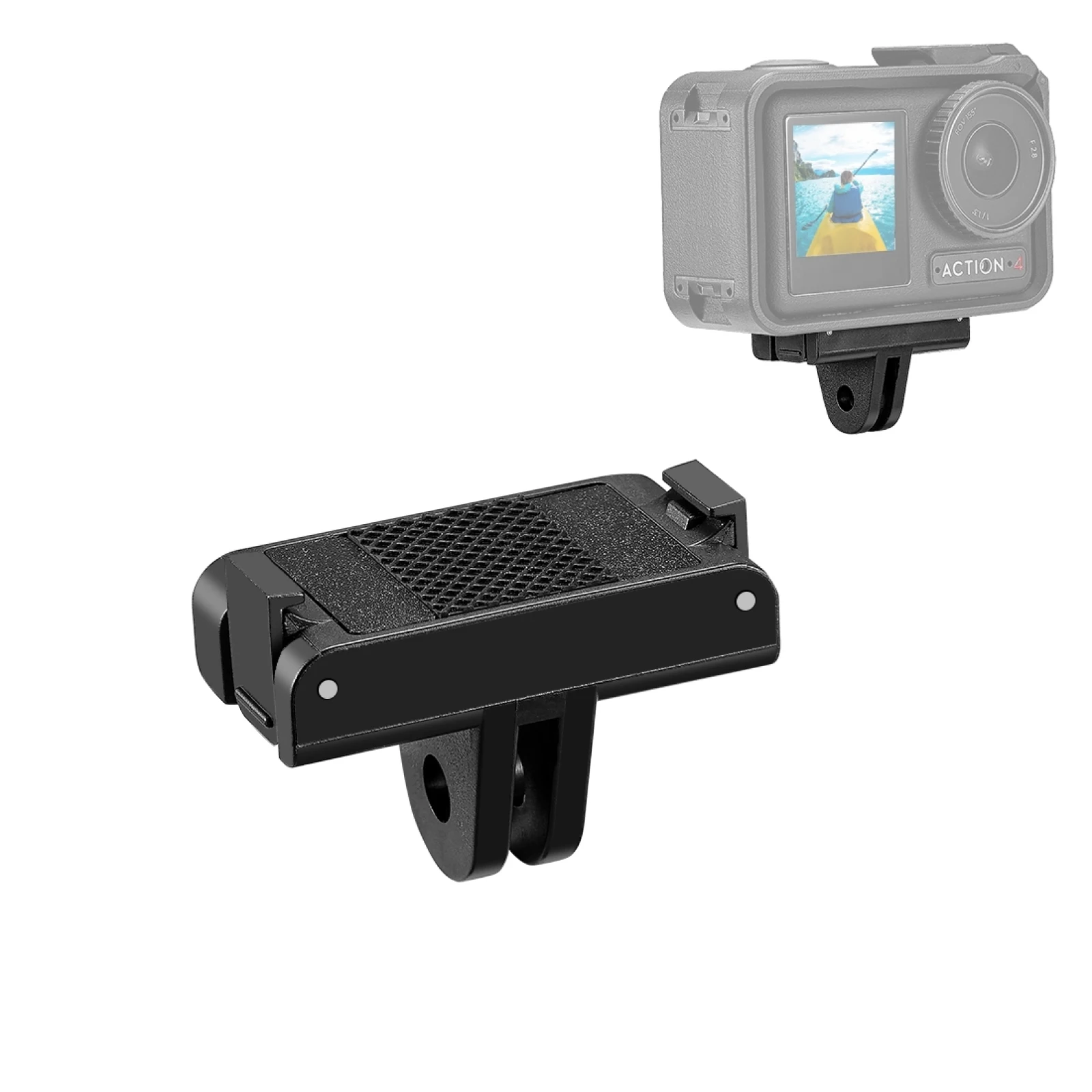 For DJI Osmo Action 4 / 3 PULUZ Magnetic Quick Release Base Expansion Mount