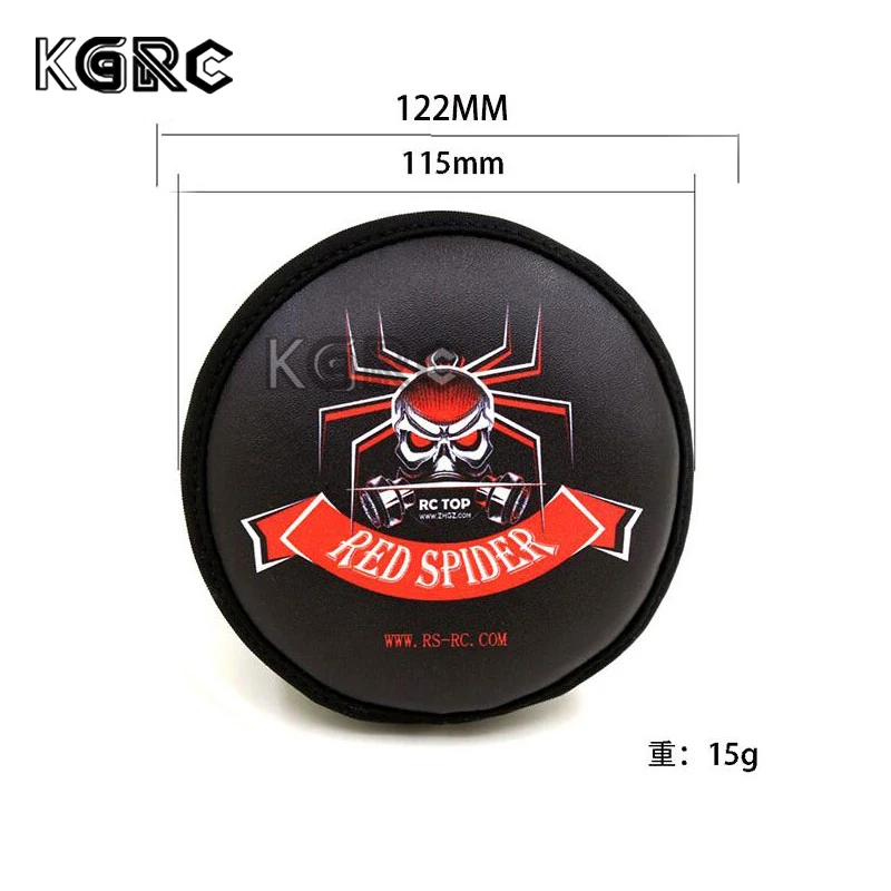 RC Car Decoration PU Leather Spare Tire Cover for 1/10 RC Crawler TRX4 Axial SCX10 Wraith RC4WD D90 Tamiya CC01