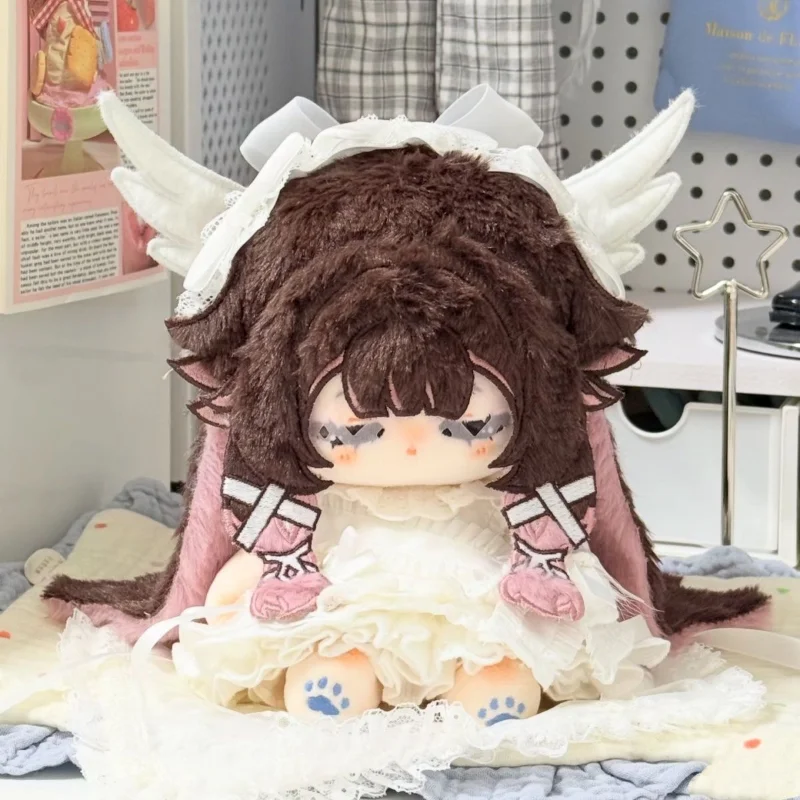 

Hyposelenia 20cm Genshin Impact Columbina Hyposelenia Anime Figures Plush Cosplay Dress Up Cotton Doll Toy for Kid Birthday Gift