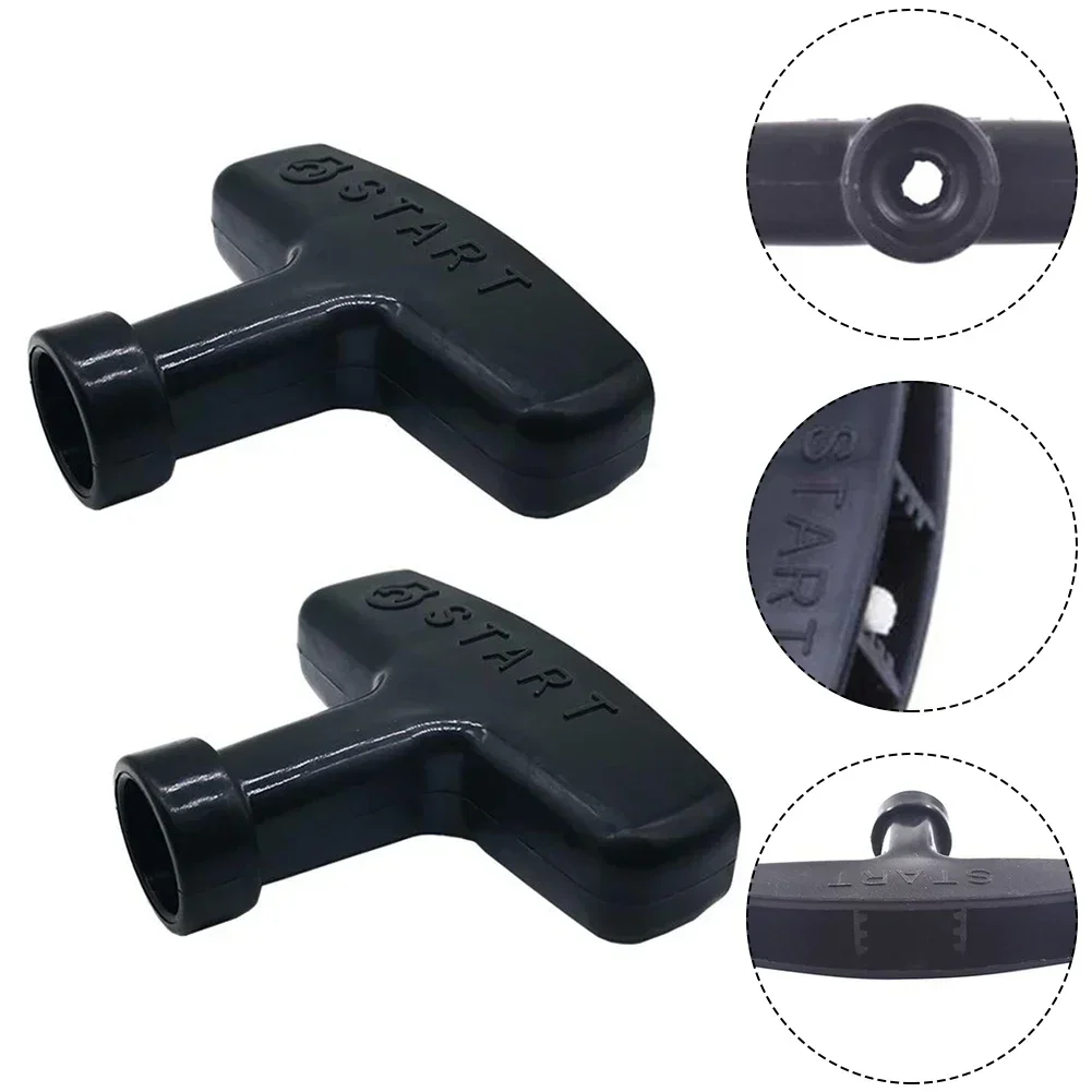 Eeatop 2Pcs Pull Start Recoil Handle For Gasoline Engine For Honda GX160 GX200 GX240 GX270 GX340 GX390 Plastic Handle Tool Parts