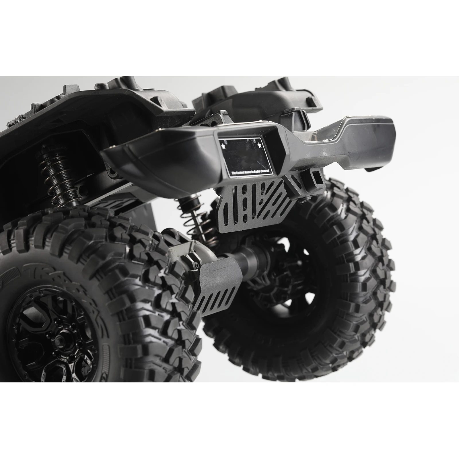 Podwozie ze stali nierdzewnej, pancerny przedni i tylny zderzak, płyty kolizyjne do Traxxas Trx-4 Defender K5 Rc Car Protection Board