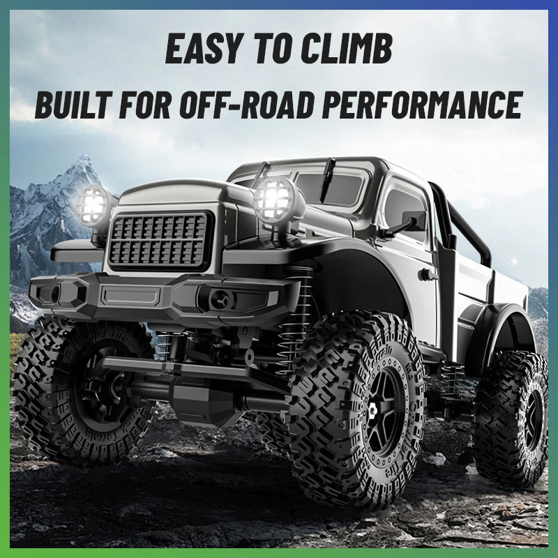 

JJRC new RC cars C8813 climbing 4WD off-road vehicle full proportional throttle simulation pickup model high torque carbon brush