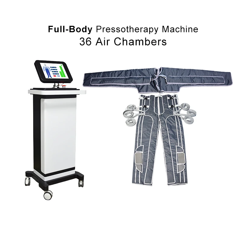 

36 airbags Lymphatic Drainage Full body Massage Air Compression Recovery Pants Pressotherapy Presoterapia Sports Recovery
