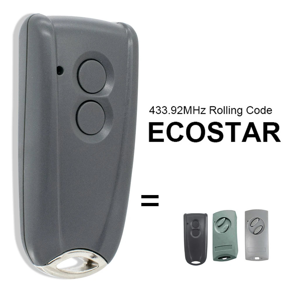 Ecosta ECOSTAR – télécommande de porte de Garage Compatible RSE2, transmetteur de Code roulant 433Mh