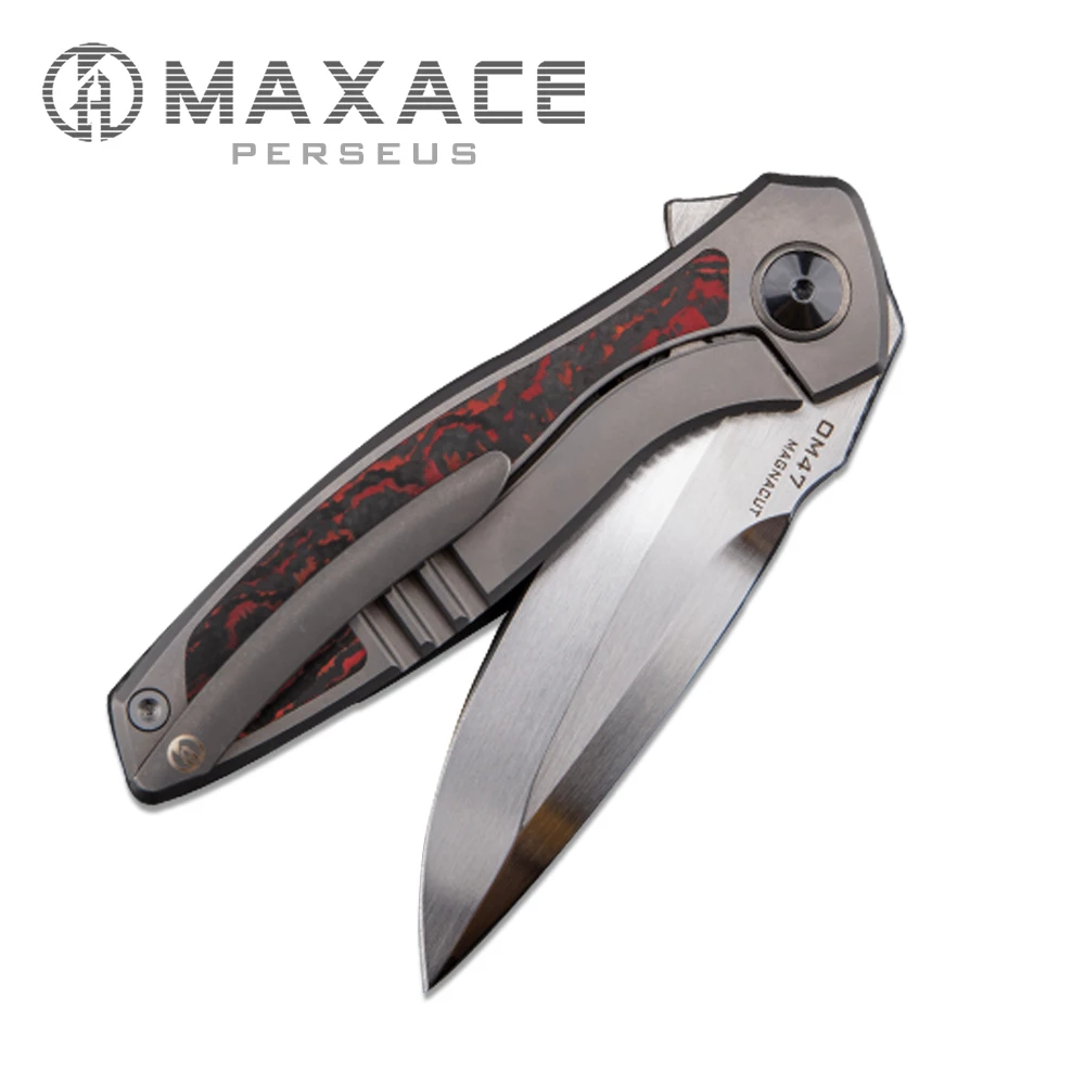 Maxace Perseus Folding knife pocket knife camping portable outdoor fruit knife Survival Self-defense Collection And Gift