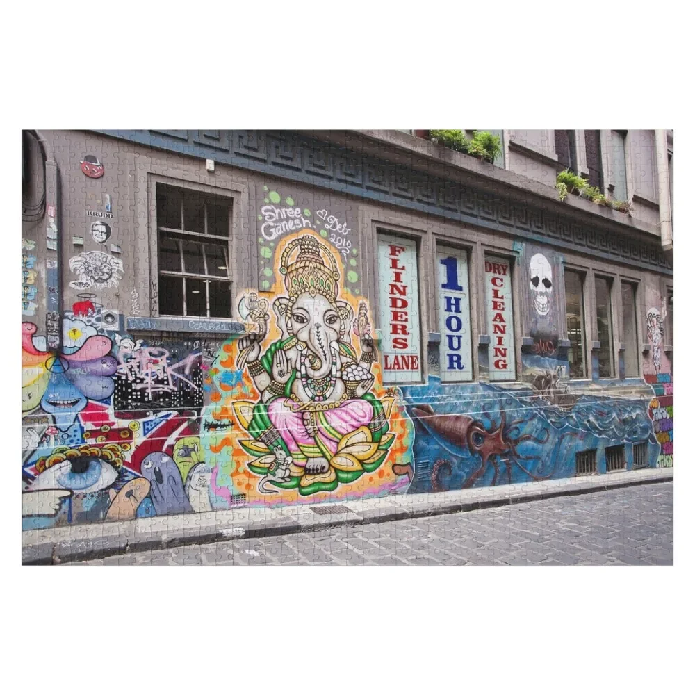 

Hosier Lane North 2 Jigsaw Puzzle Customized Photo Personalised Jigsaw Baby Toy Jigsaw For Kids Puzzle