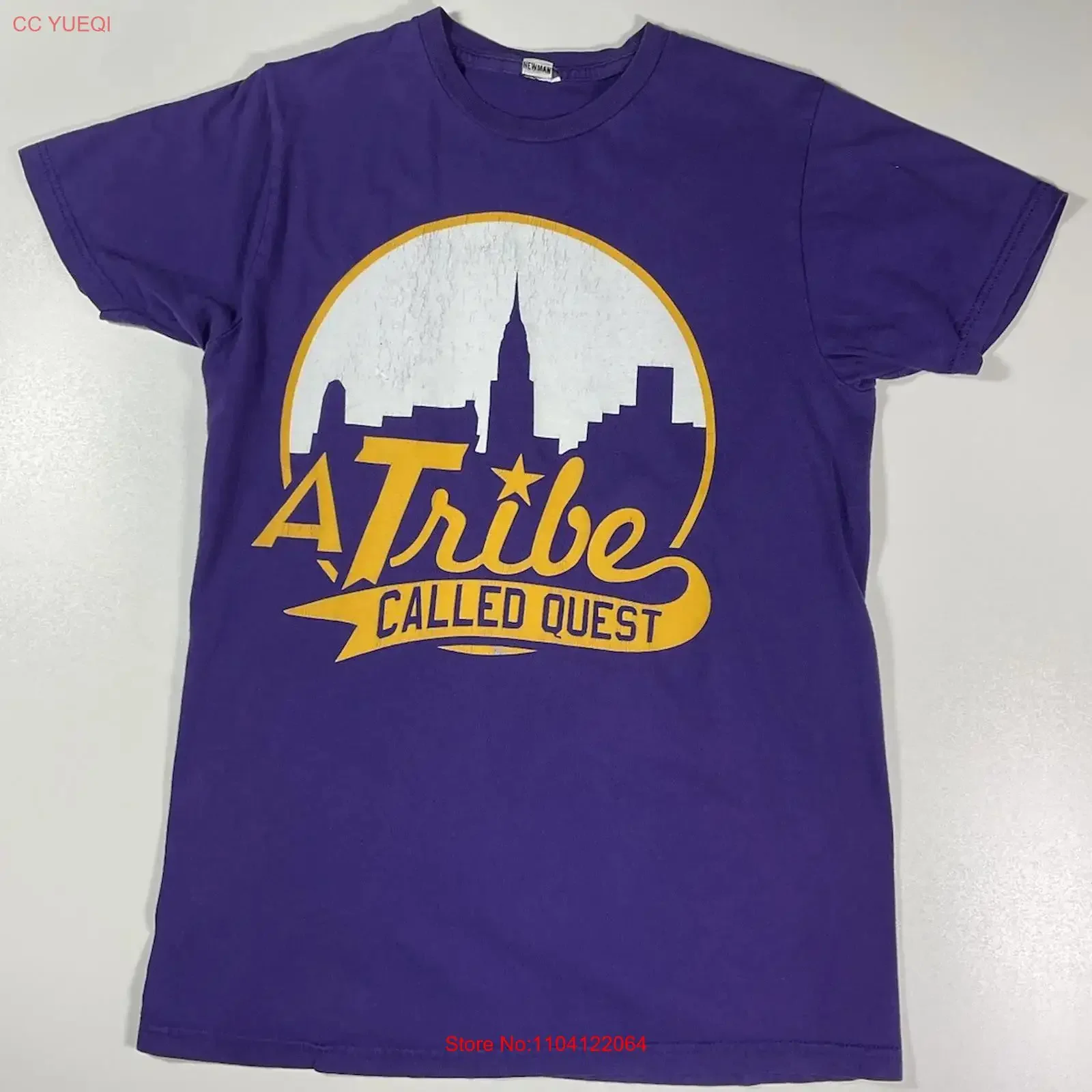 Vintage Style A Tribe Called Quest T Shirt Sz S Hip Hop Rap Faded Y2K vintage Washed Stretched Casual Slightly designer clothes