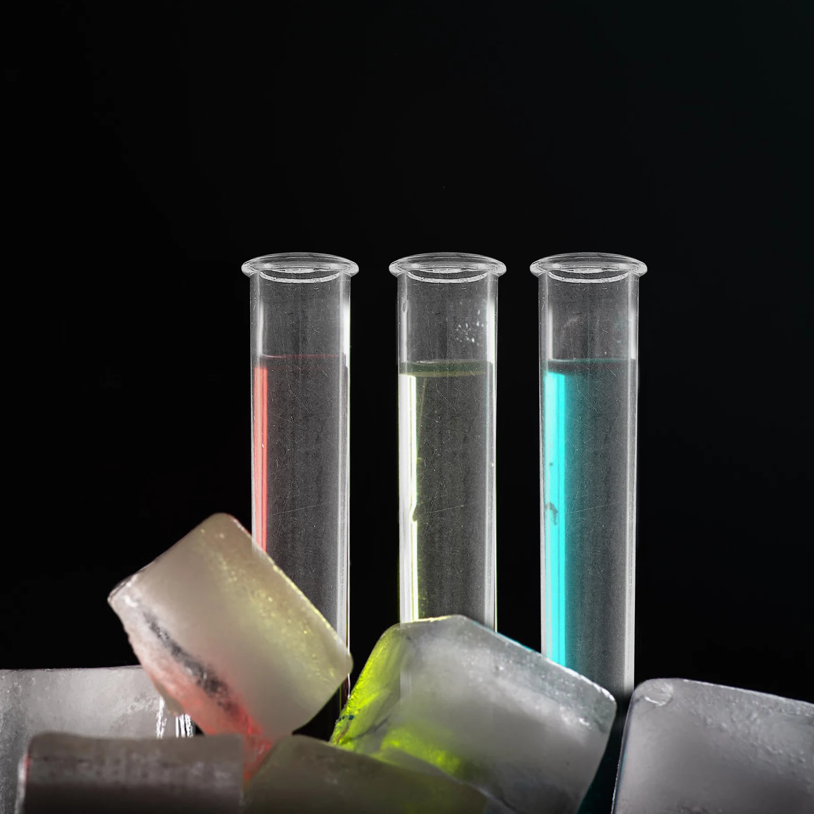 

5pcs Test Tube Glass Acrylic Cocktail Juice Container Drinking Glassware Sample Bottles Accessories Party Night