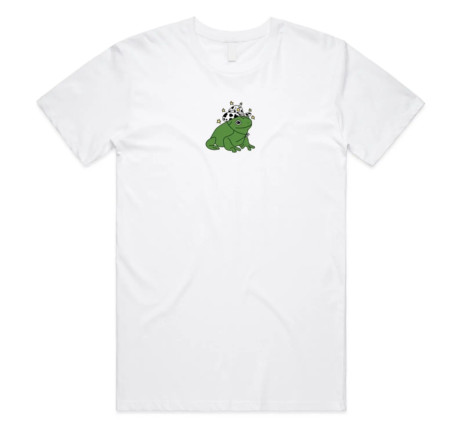 Cowboy Frog Meme T shirt Funny Illustration Drawing Christmas