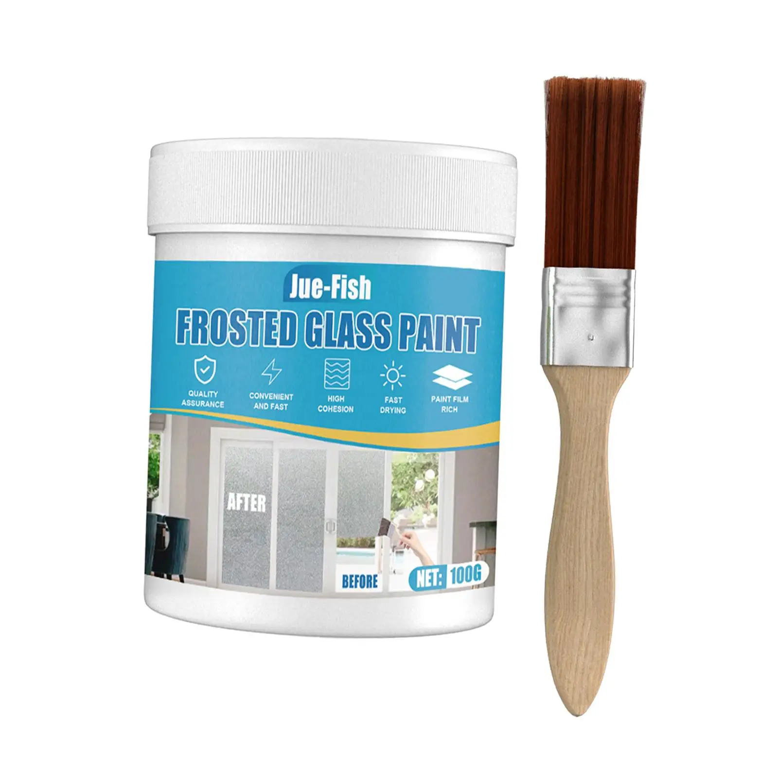 Película de vidrio esmerilado, pintura de glaseado, decoración de privacidad para ventanas de vidrio, tragalucos, paredes de vidrio