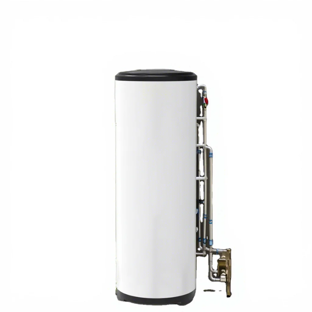 Hotel outdoor 300L electric stainless steel water heater villa solar heat pump multi-energy gas for RV