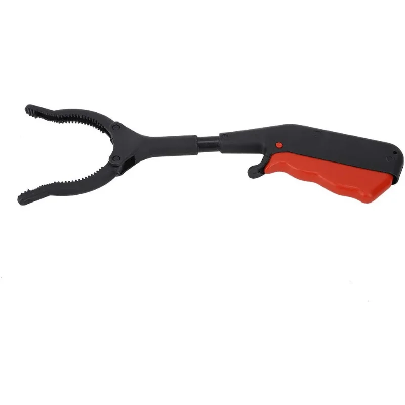 1pc Garbage Clips, Household Plastic Iron Pipe Pickers, Pick-up Clips, Short-handle Sanitary Clips