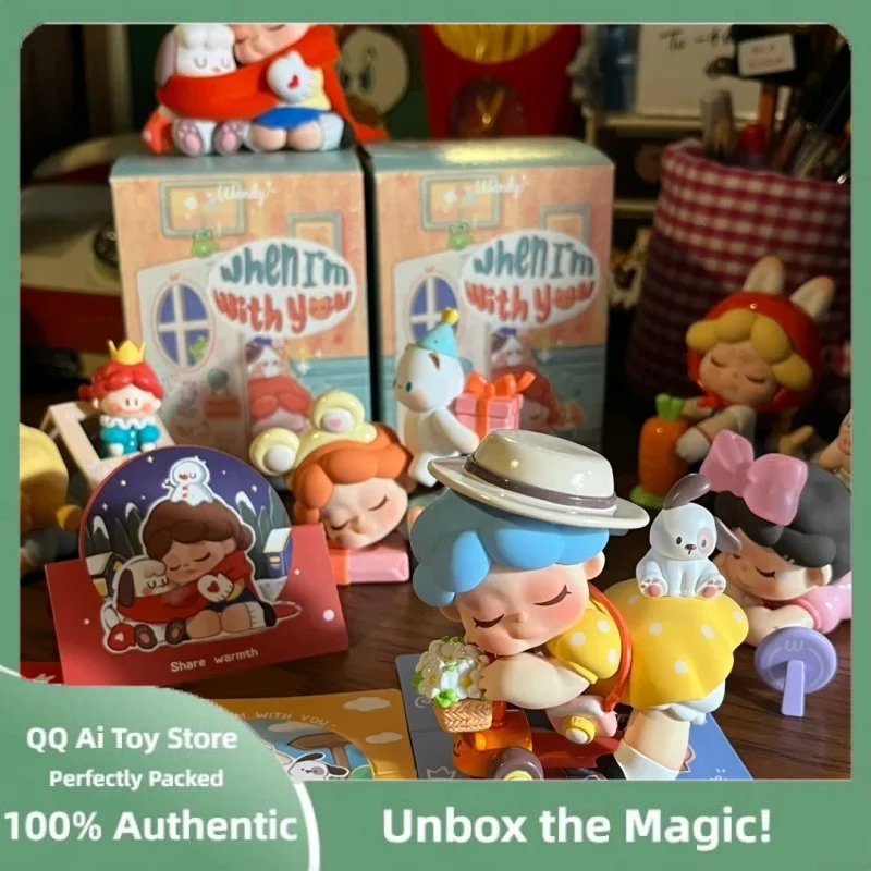 

Original Wendy Third Generation I'M With You Series Blind Box Action Figure Mystery Box Model Designer Kawaii Doll Girl Gift