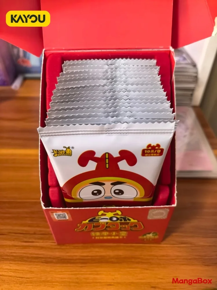 KAYOU Iron Armor Little Treasure Time and Space Adventure Sammlerkarte und Peace Star Wish Pack Offizielle Peripheriekarten