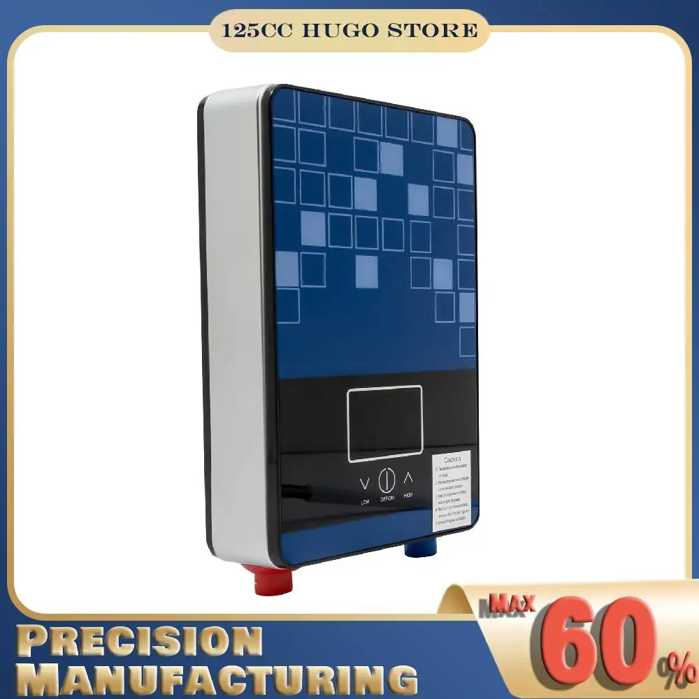 4500W/6500W chauffe-eau instantané ensemble de douche chaude affichage LED mural chauffe-eau sans réservoir chaudière à eau eau chaude constante