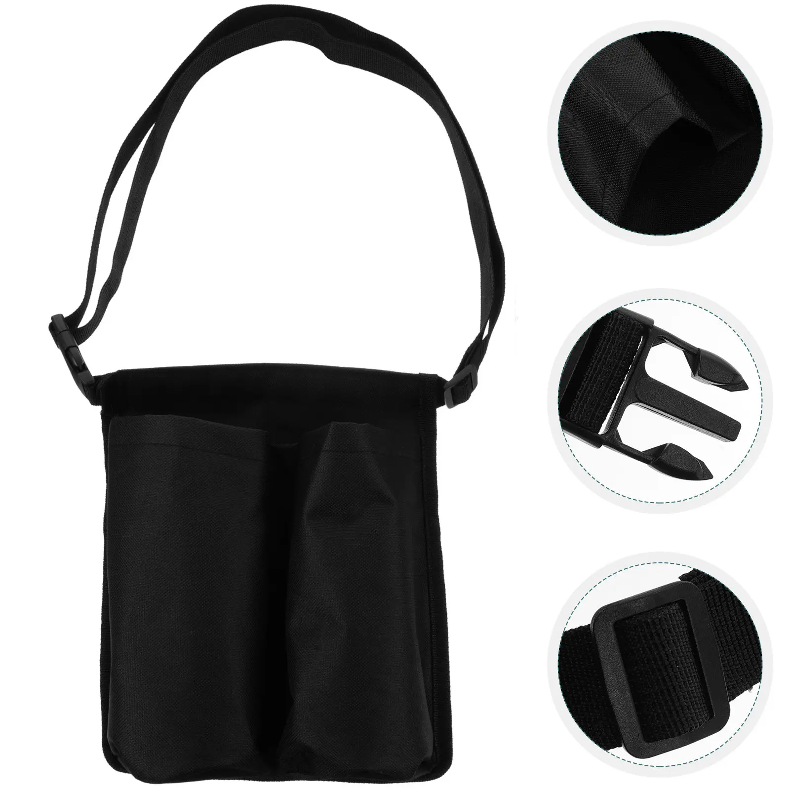 Double Waist Massage Bottle Bag Adjustable Holster Pouch for Essential Oil Lotion Bottle Organizer Massage Essential Oil Holder