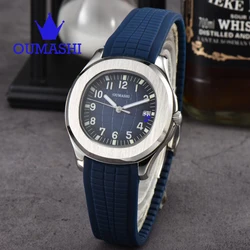 40mm Men's watch New men's luxury automatic NH35A stainless steel waterproof 100 meter sapphire watch