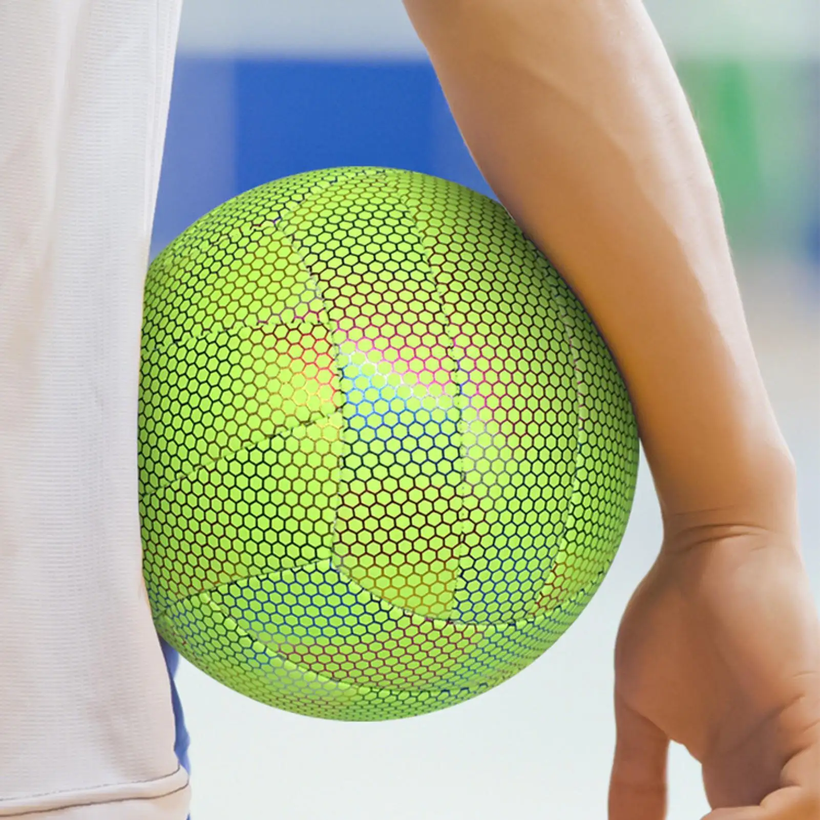 Interactive Glowing Youth Volleyball Soft Sports Training Toy Multi-Player Beach Ball for Kids Adults Party Indoor, Waterproof