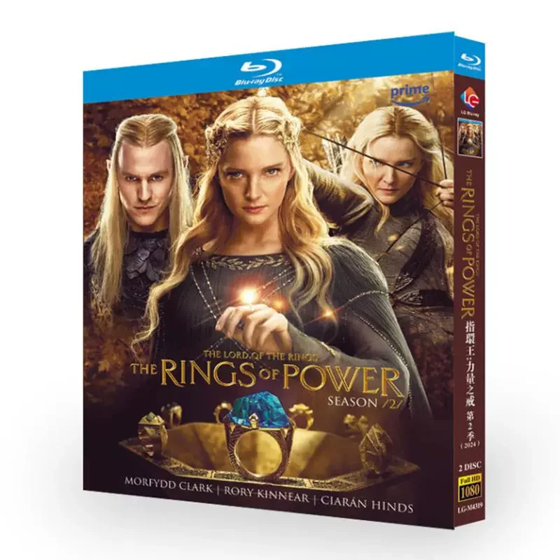 

The Lord of the Rings The Rings of Power Season 2 2024 Blu-ray Disc