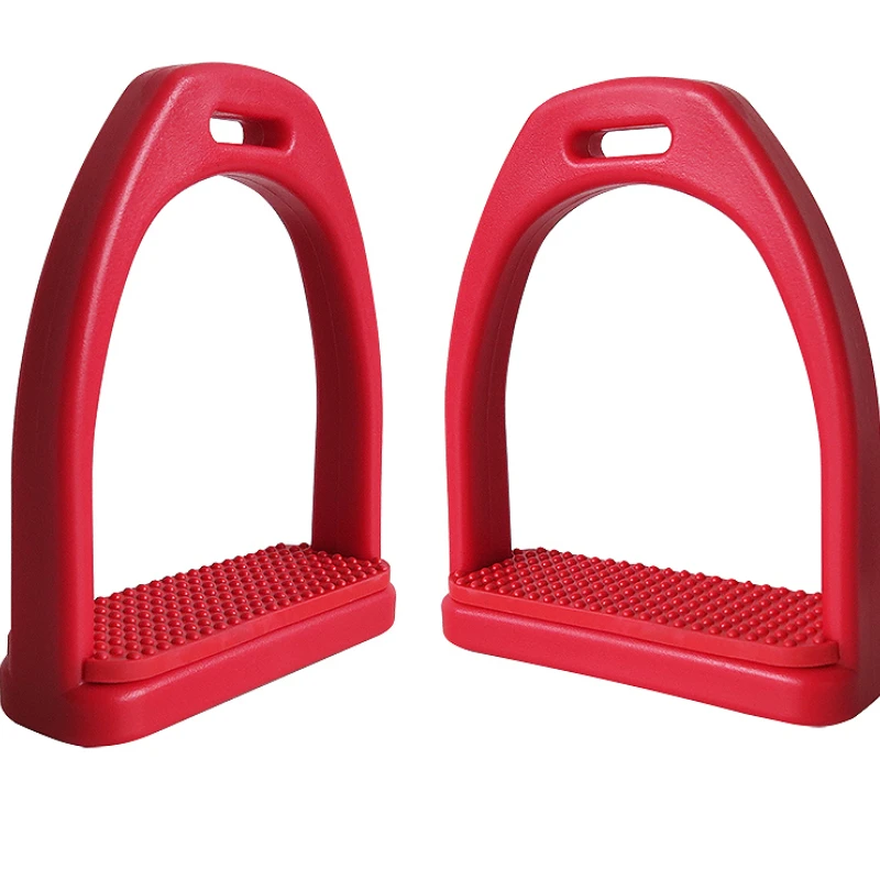 Engineering plastic stirrup high strength POM stirrup with rubber anti-skid pad stirrup