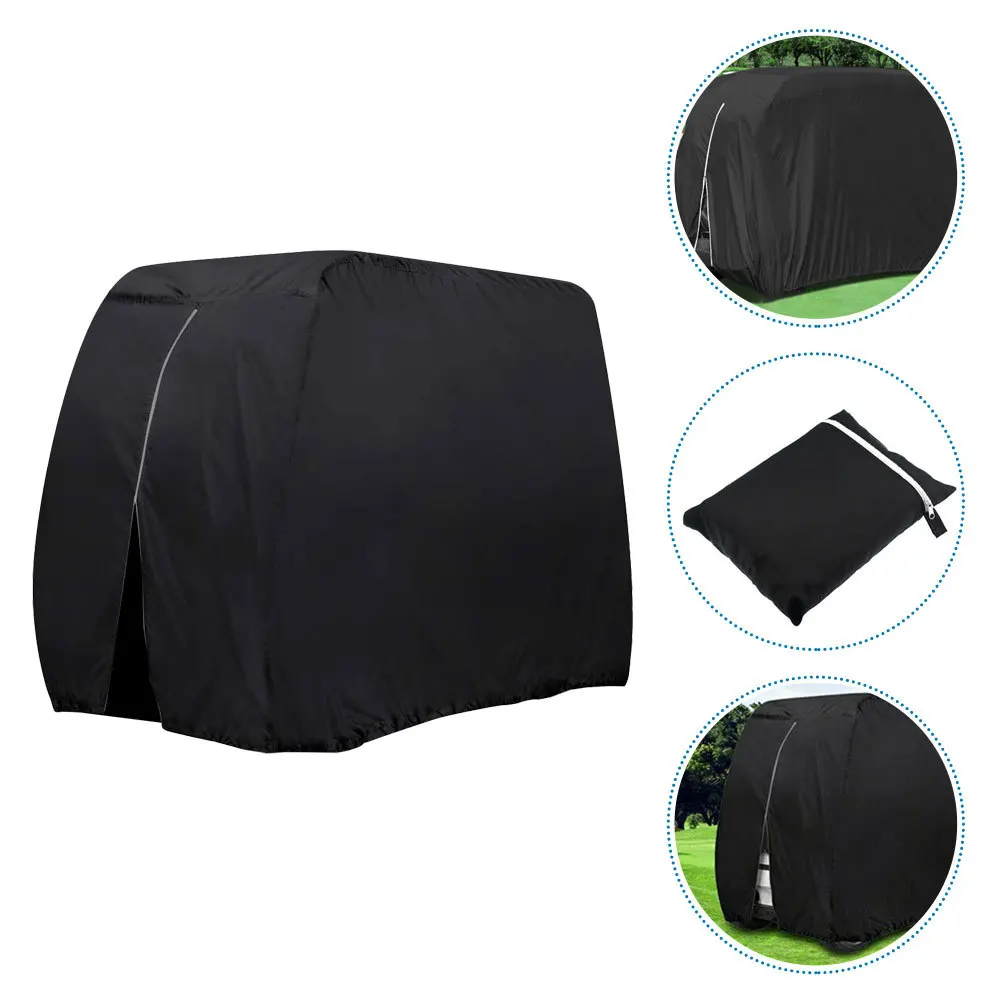 

Golf Cart Cover Waterproof Windproof Dustproof Protection for Outdoor Sports Equipment Portable Storage Solution