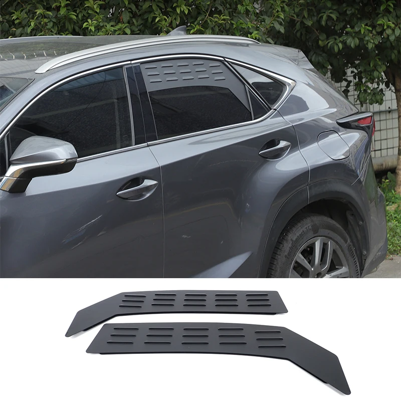 

Для Lexus NX 2015 2016 2017 2018 2019 2020 автомобильные жалюзи на заднее окно, вентиляционная панель, декоративная крышка, внешние аксессуары