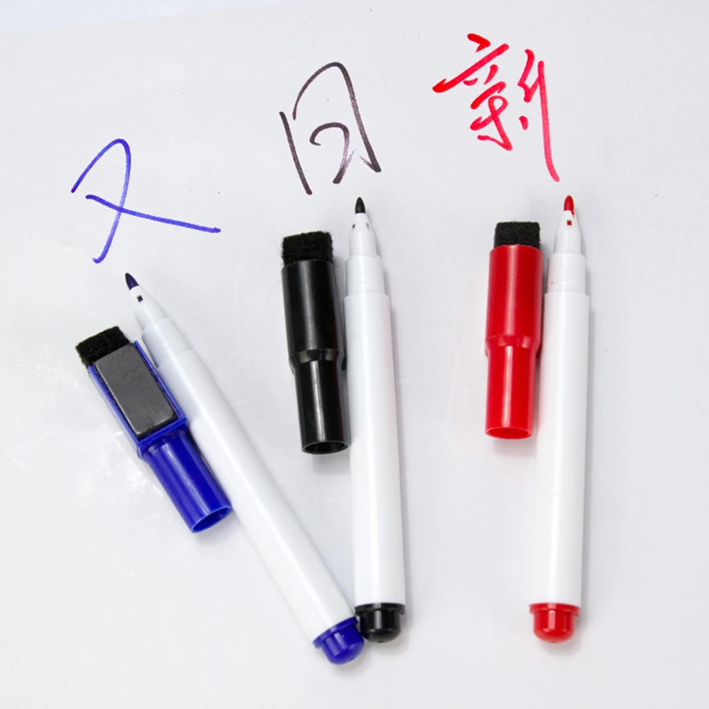 

9 Pcs Fine Tip Magnetic Whiteboard Pen Child Marker Pens Plastic Dry Erase Markers