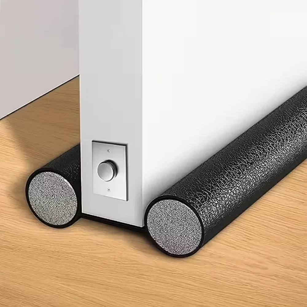 1 peça de fita de vedação durável à prova de som, poeira e vento, material de espuma para portas, fácil de instalar para portas de casa e escritório.