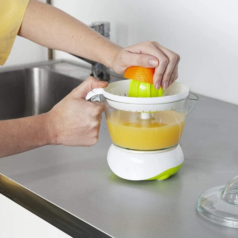 Espremedor elétrico portátil de citrinos, laranja, limão, frutas, doméstico, espremedor à mão, mini máquina de imprensa, 24oz
